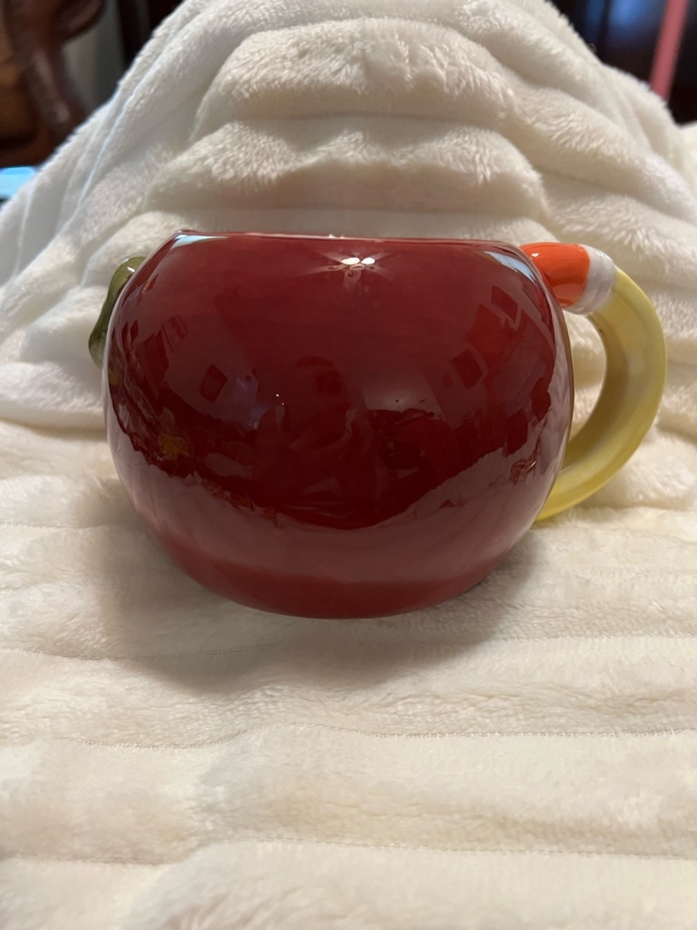 A+ Teacher Apple Mug with Pencil Handle - Vintage - Picture 6 of 6